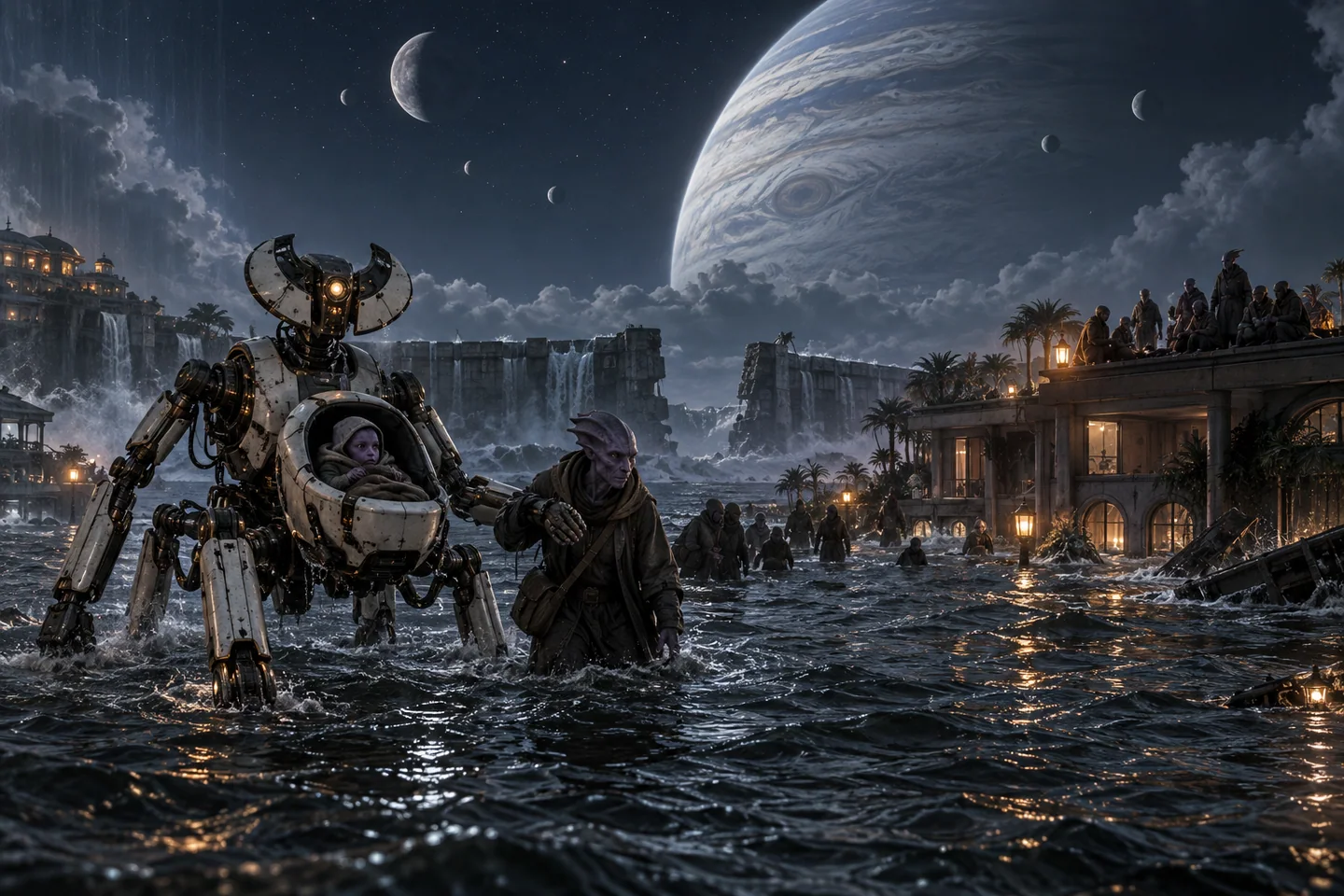 The flood remembers no borders