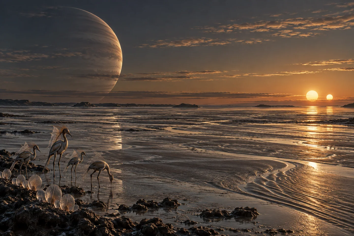 Imagined view associated with Kepler-1647 b