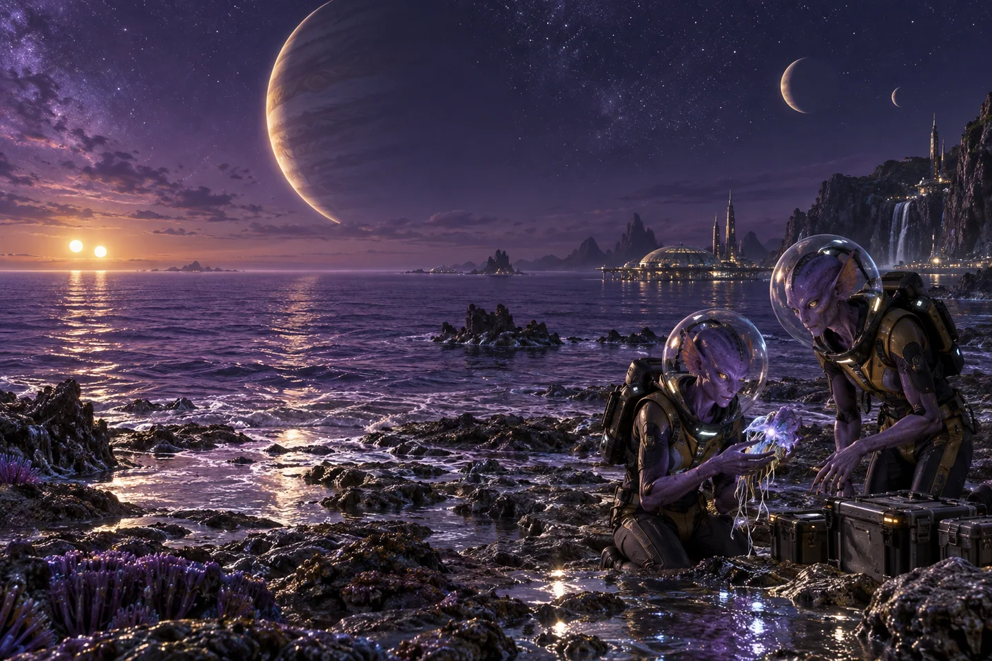 The two-star sea
