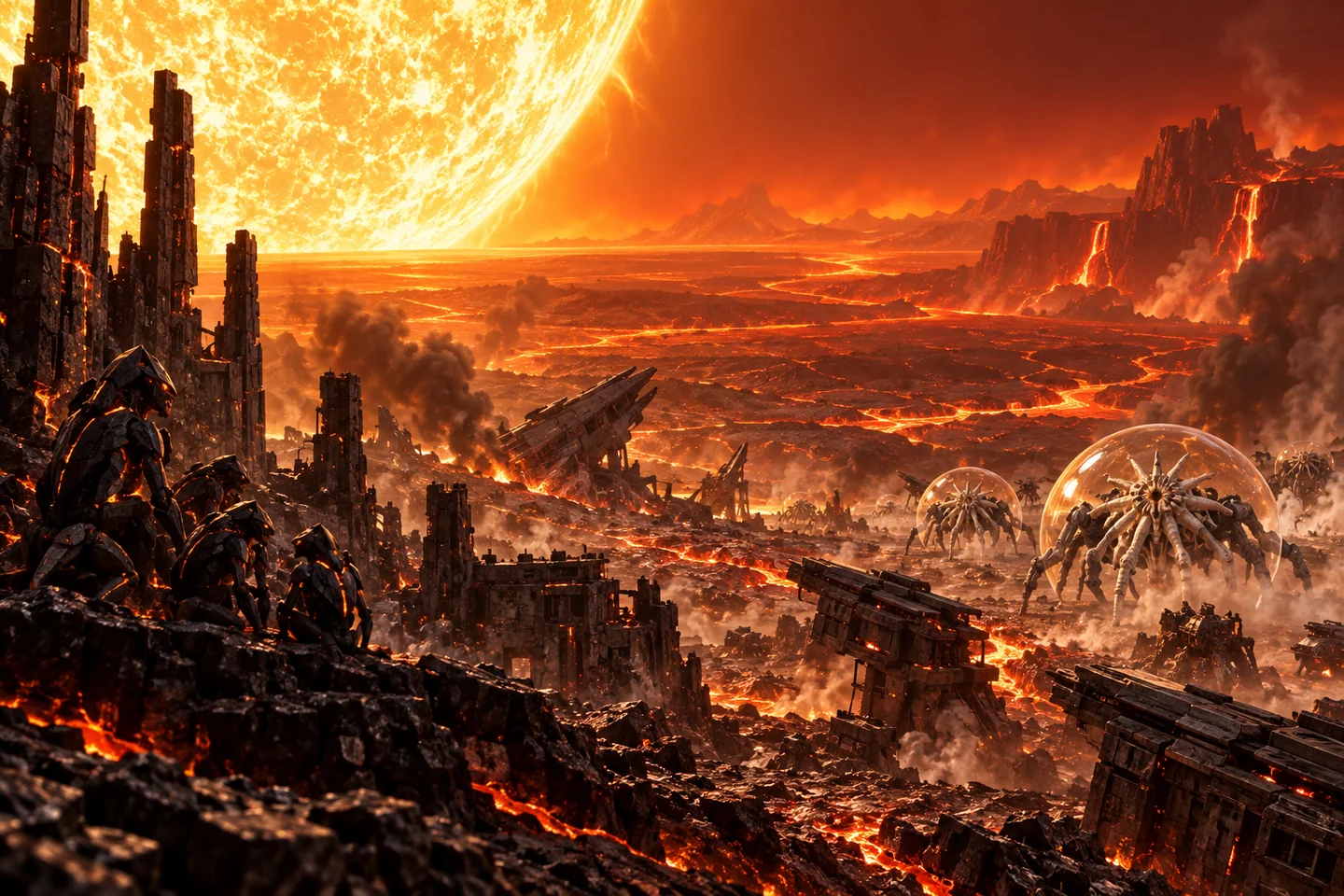 The siege of the furnace