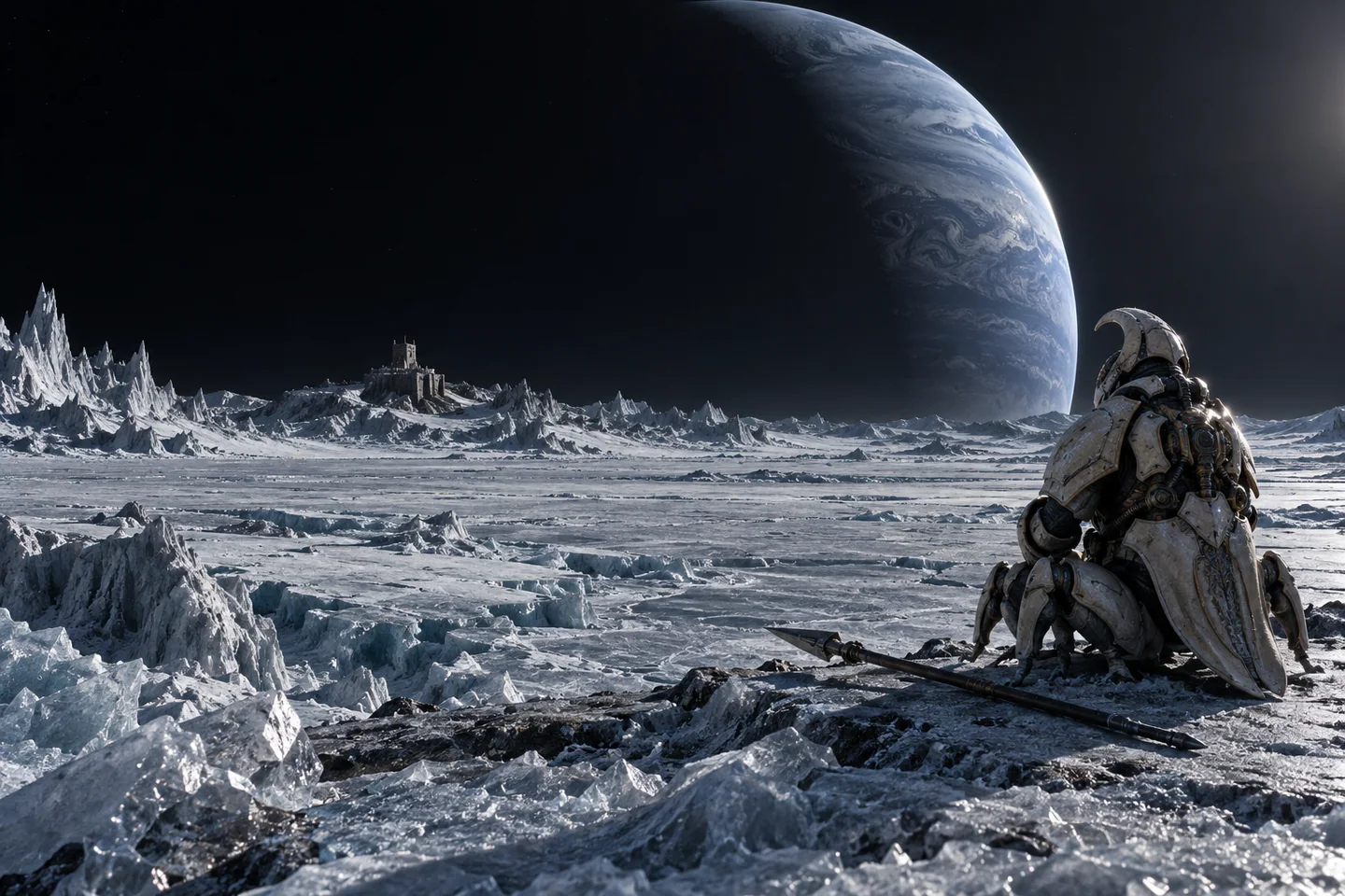 Imagined view associated with HD 45364 b